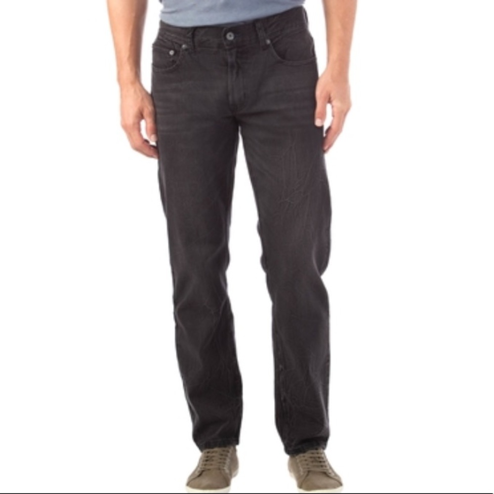 NEW Axel Men’s Slim Straight Leg Stretch Denim Jeans